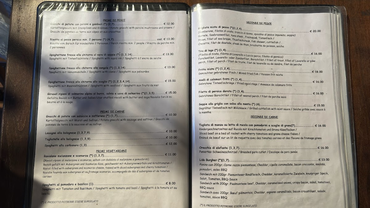Ristorante Pizzeria Il Faro Photo Menu 2