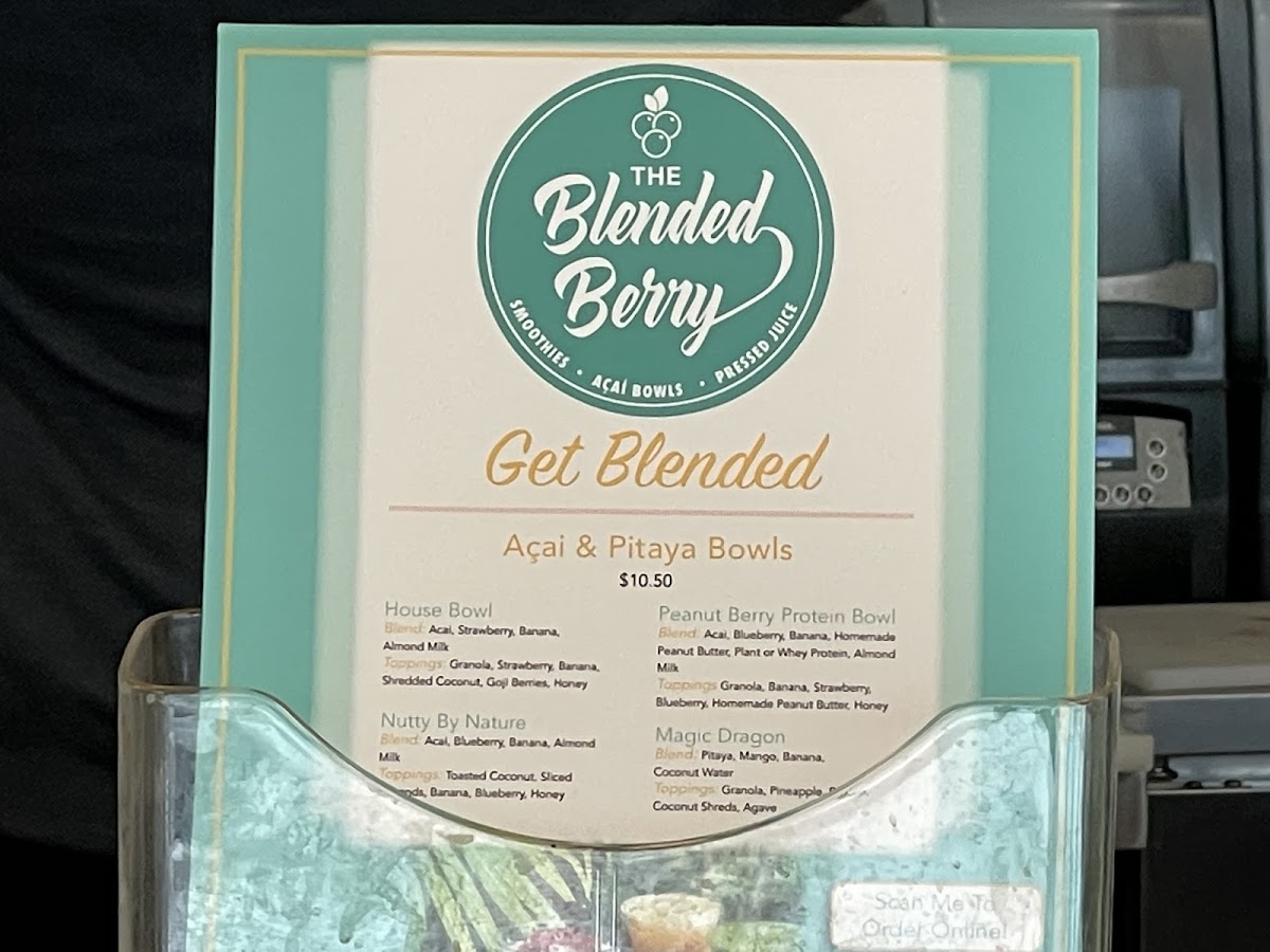 The Blended Berry Photo Menu 2