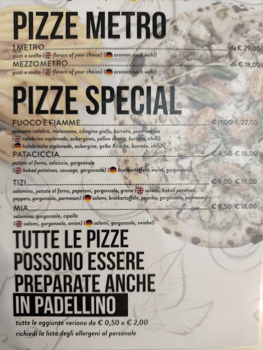 Black & White. Food & Drink Photo Menu 3