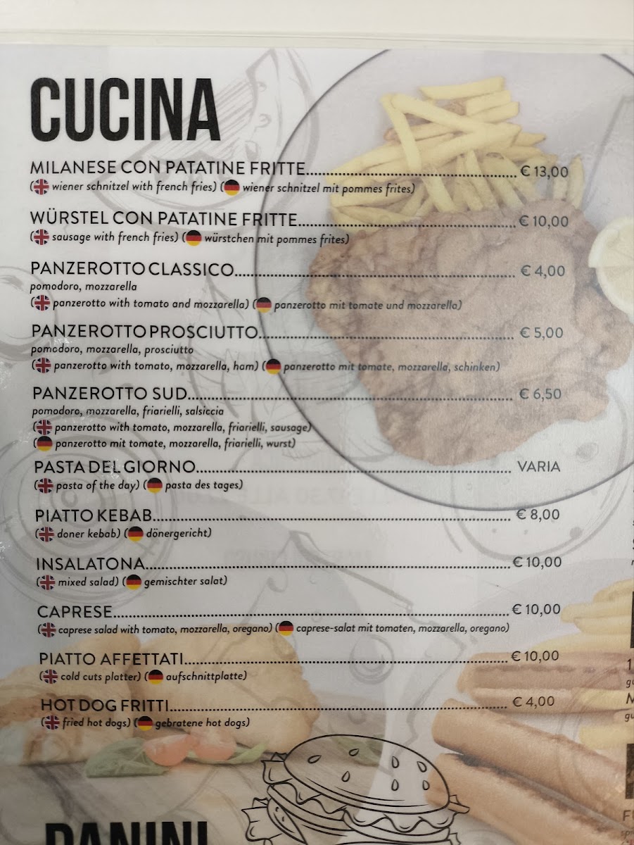 Black & White. Food & Drink Photo Menu 5