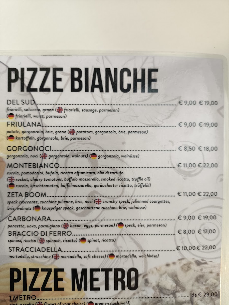 Black & White. Food & Drink Photo Menu 8