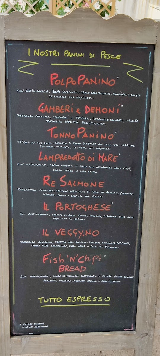 Pescaia Walking Food Photo Menu 10