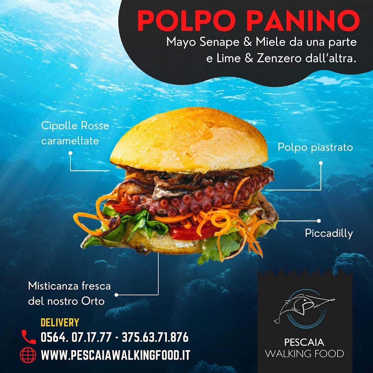 Pescaia Walking Food Photo Menu 3