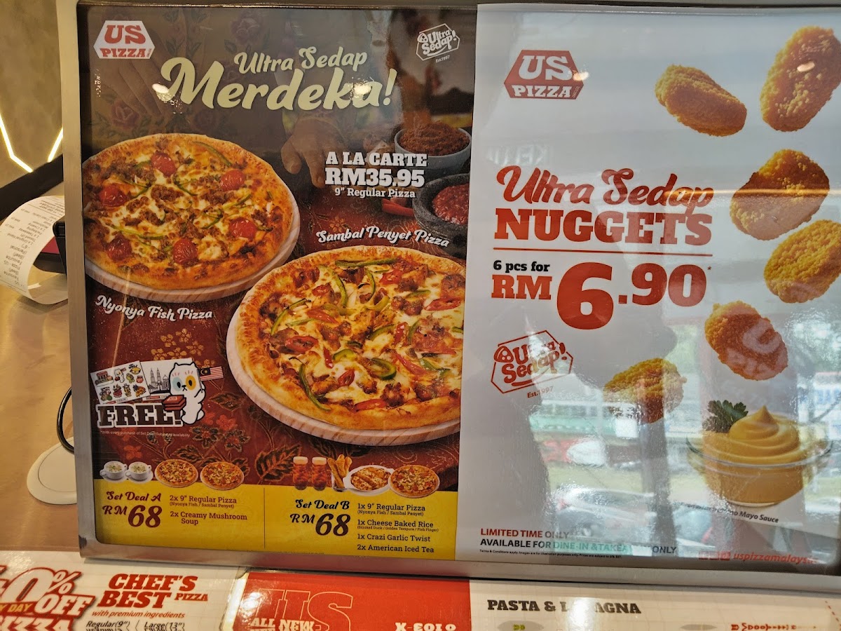 US PIZZA - Taiping, Perak Photo Menu 4