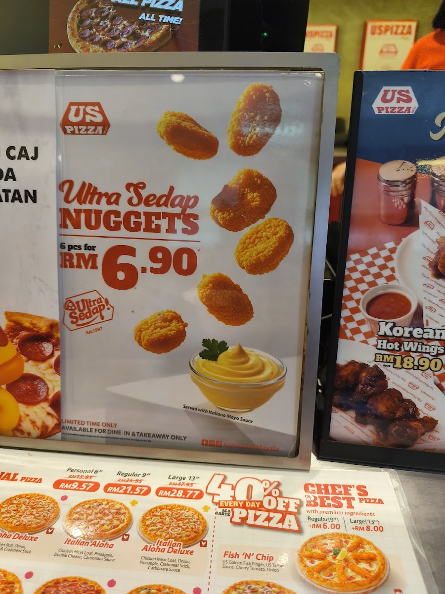 US PIZZA - Taiping, Perak Photo Menu 6