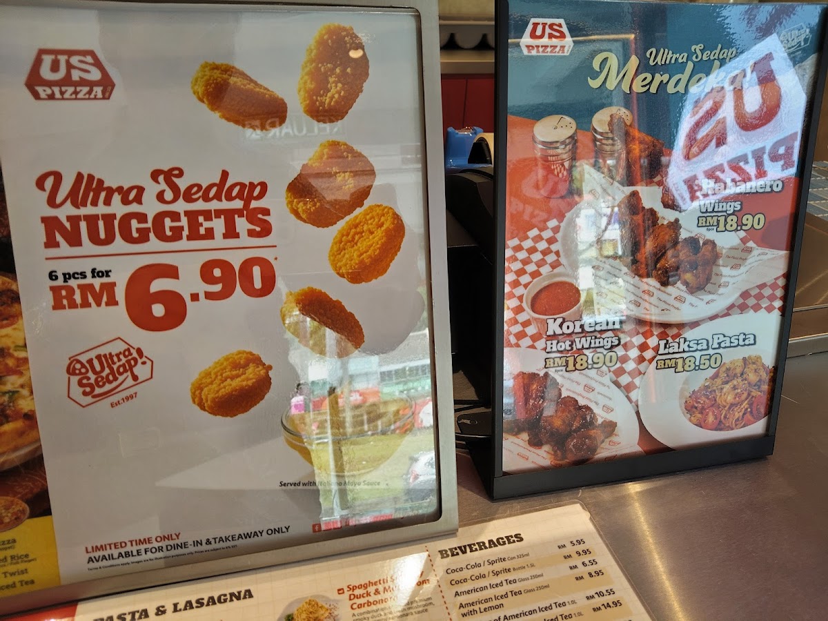 US PIZZA - Taiping, Perak Photo Menu 8