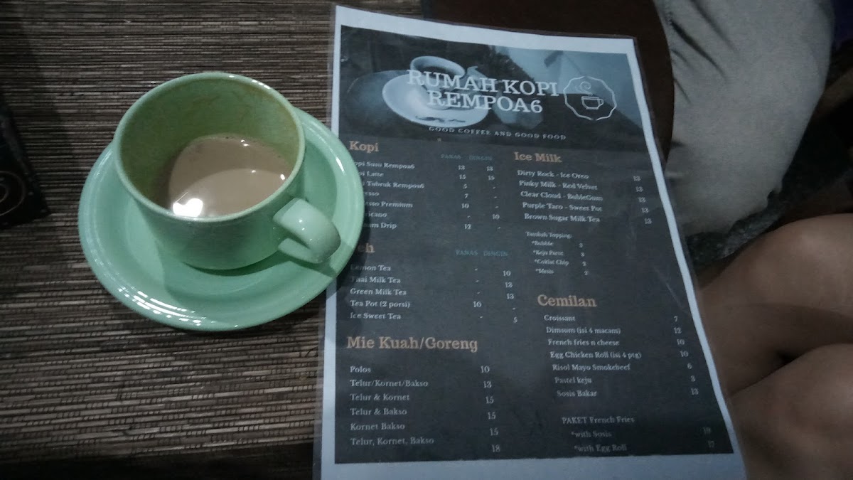Rumah Kopi Rempoa 6 Photo Menu 1