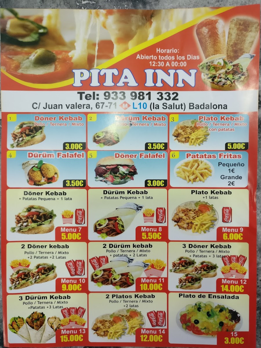 Pita Inn 1 Photo Menu 1
