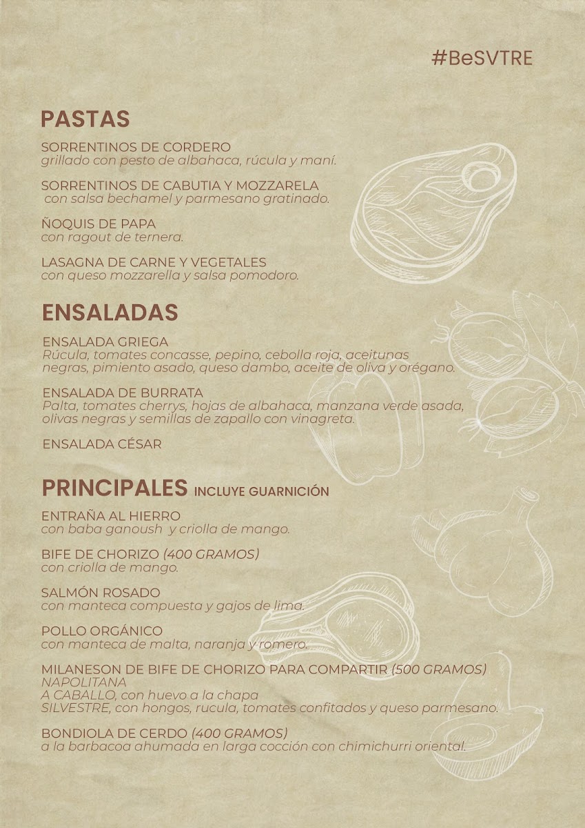 Bodegon Silvestre Photo Menu 1