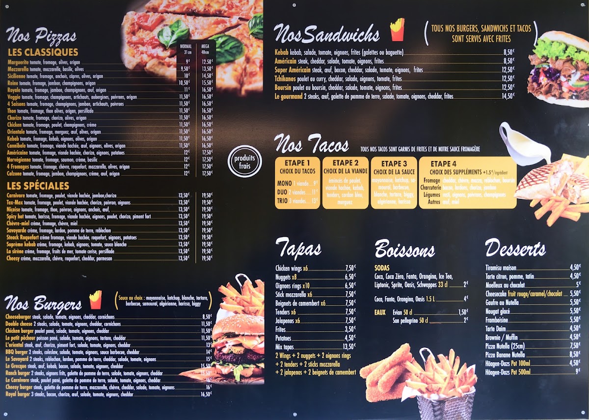 ROYAL FOOD cagnes-sur-mer Photo Menu 2