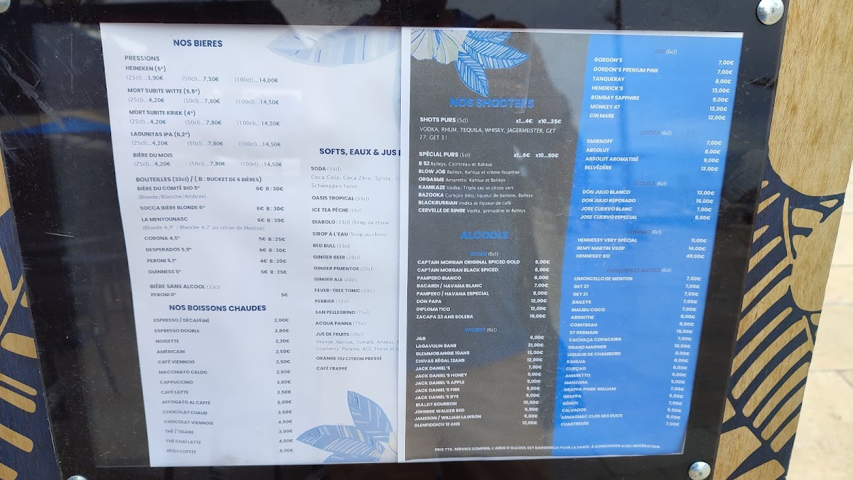 Les Incompris Photo Menu 7