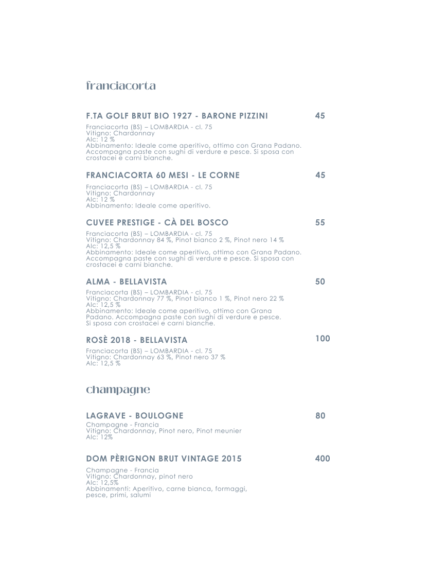 Casa Del Pescatore Photo Menu 1