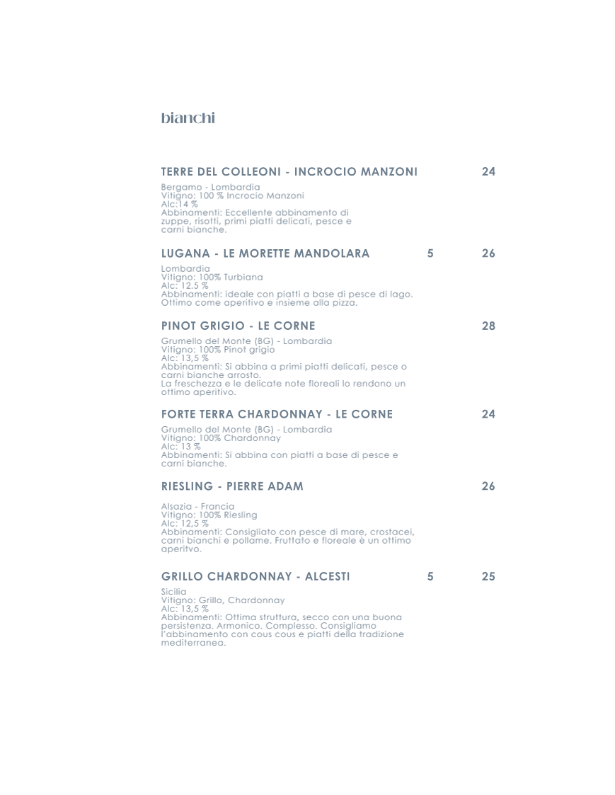 Casa Del Pescatore Photo Menu 6