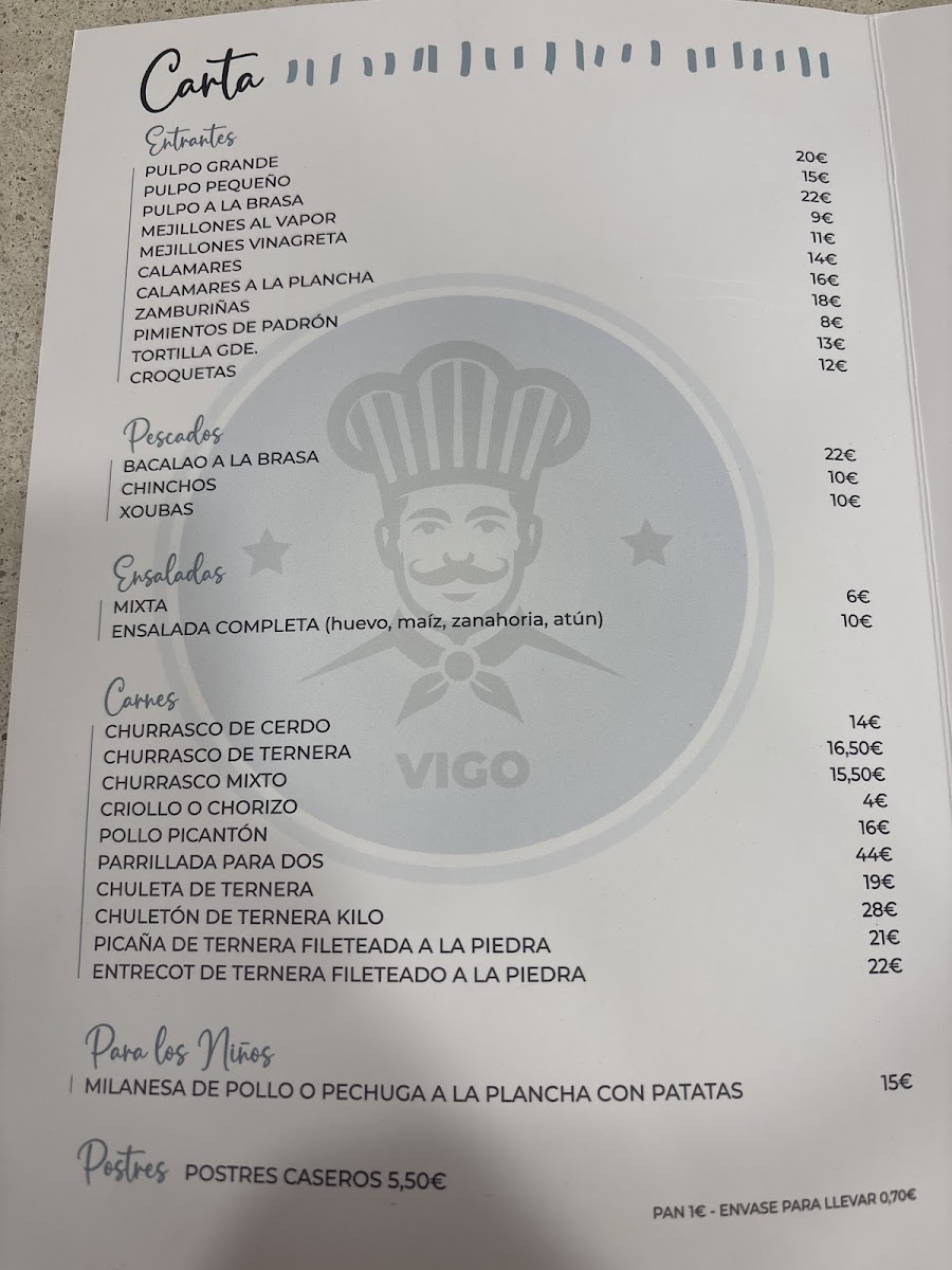 Asador Mondariz Photo Menu 1