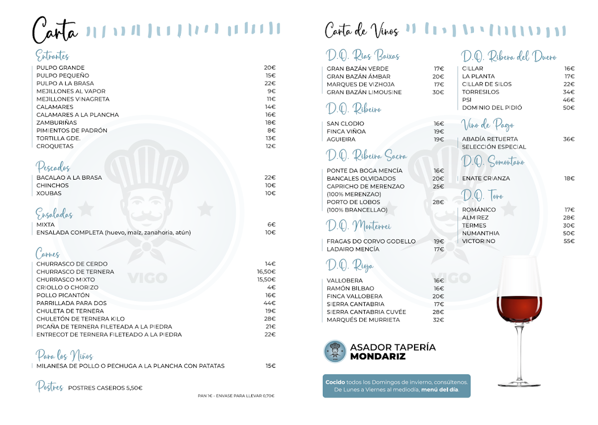 Asador Mondariz Photo Menu 4