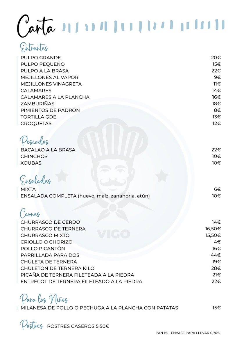 Asador Mondariz Photo Menu 5