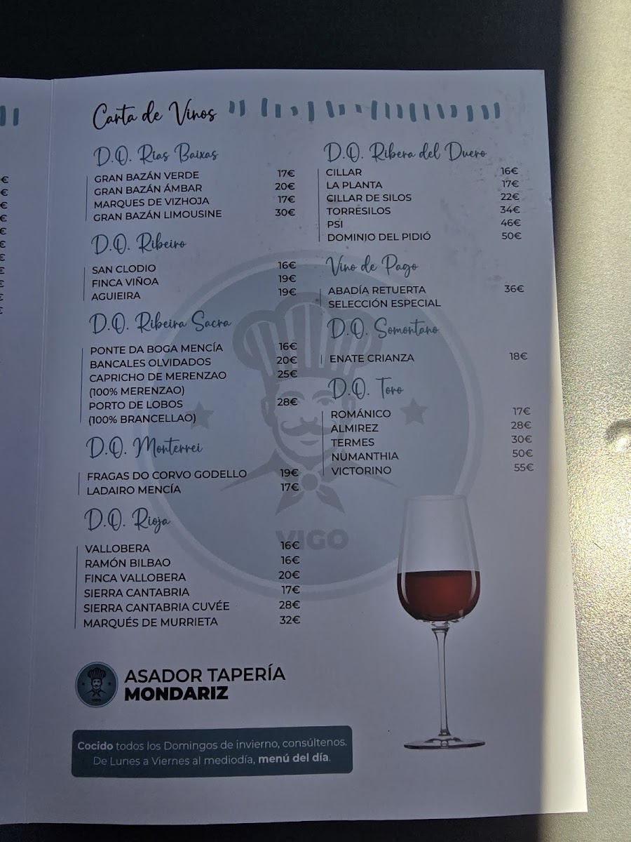Asador Mondariz Photo Menu 8