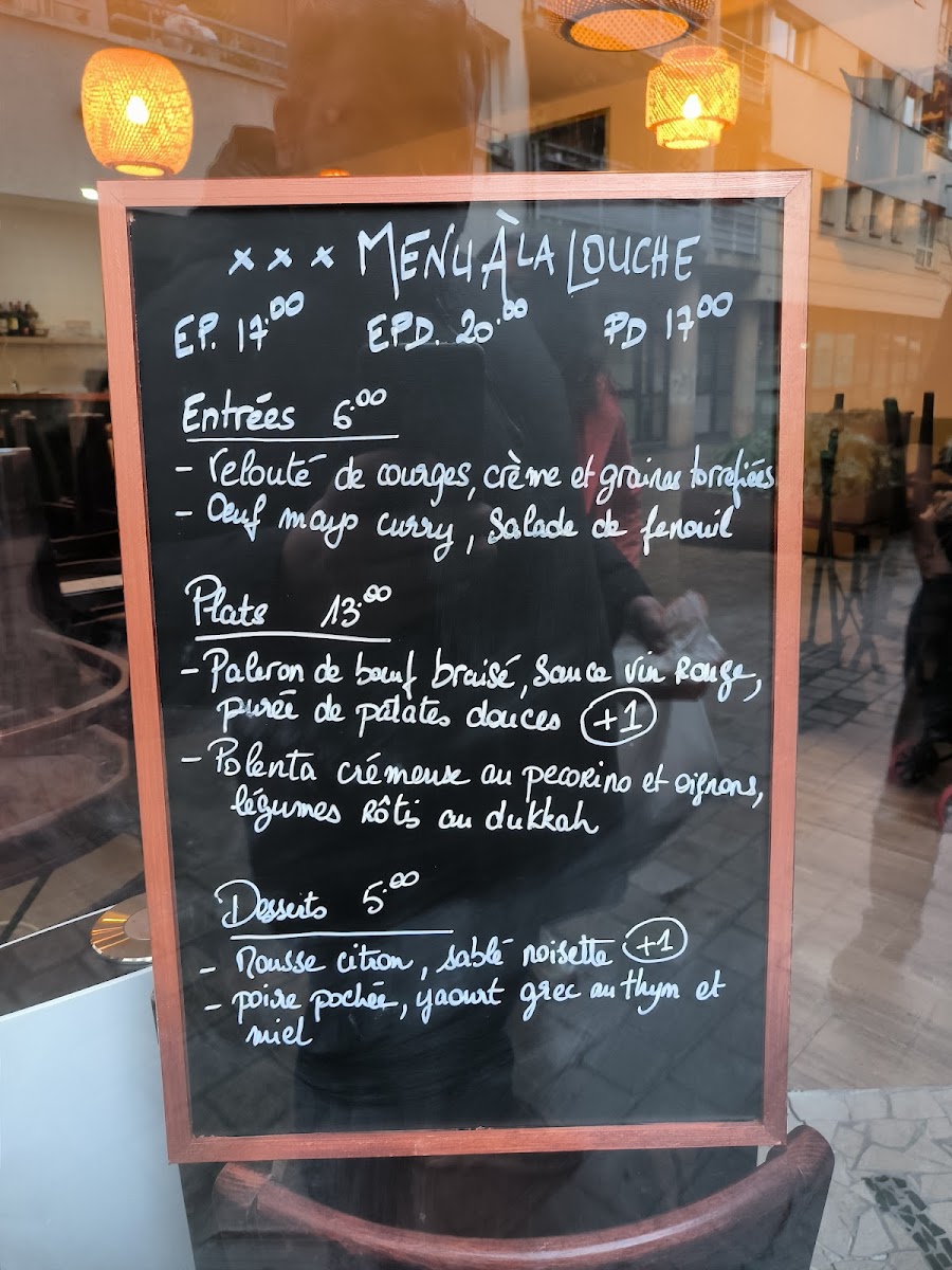 A la louche Photo Menu 1