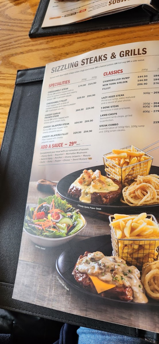 Pensacola Spur Halaal Photo Menu 2
