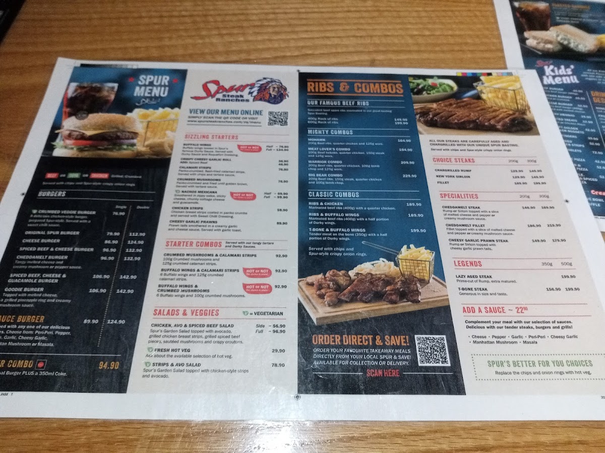 Pensacola Spur Halaal Photo Menu 4