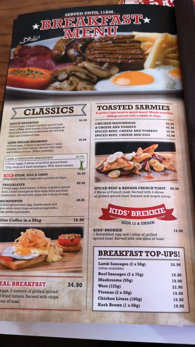 Pensacola Spur Halaal Photo Menu 8