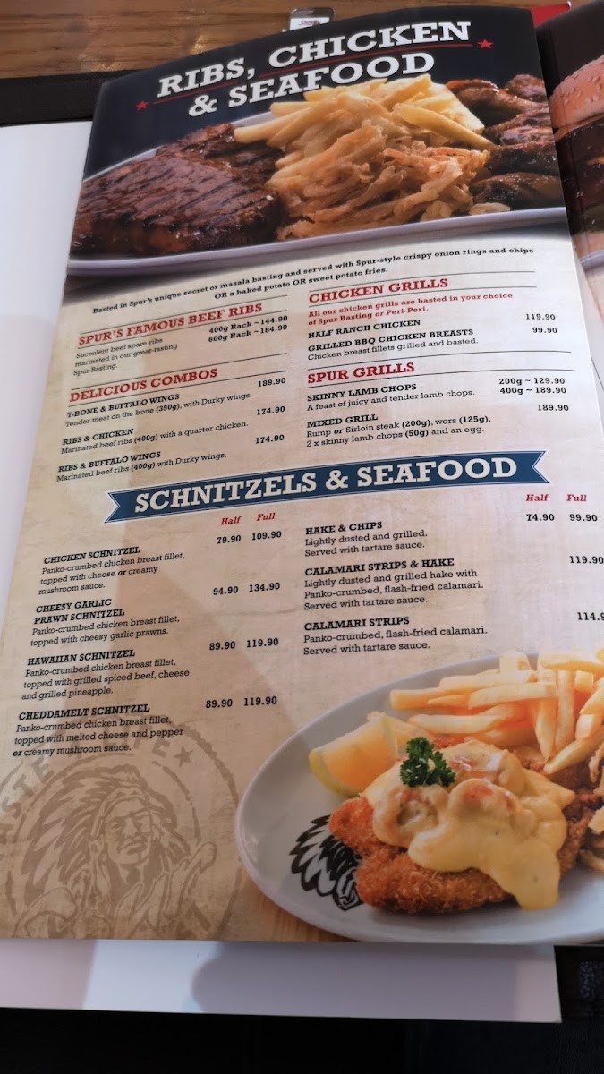 Pensacola Spur Halaal Photo Menu 9