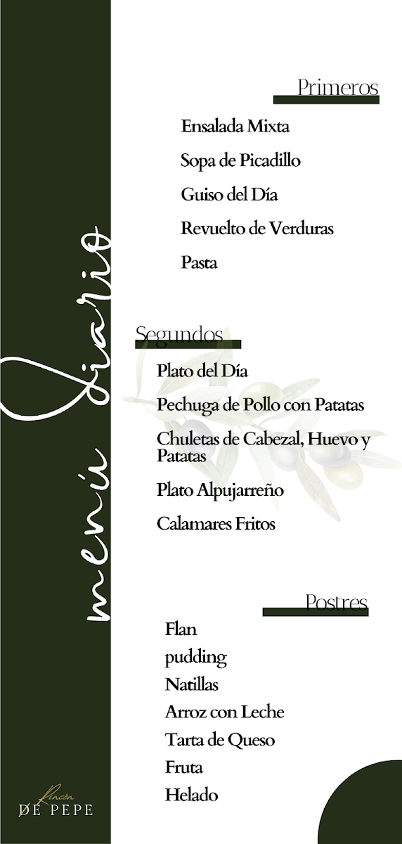 Rincón de Pepe – Tradición Renovada Photo Menu 8