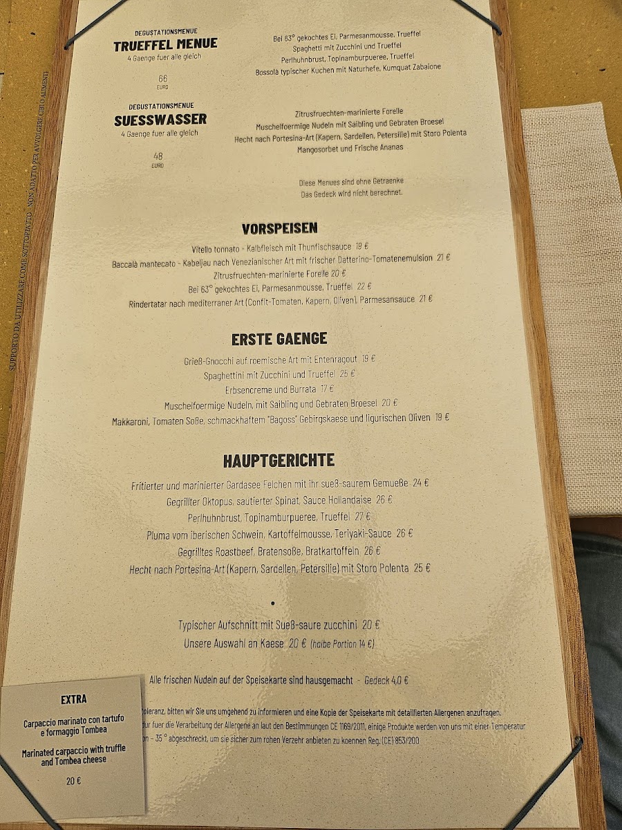 Osteria Antico Brolo Photo Menu 1