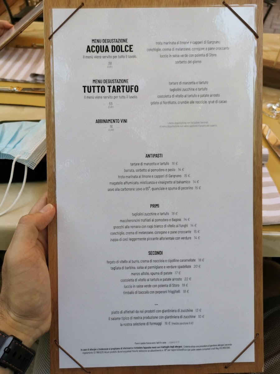 Osteria Antico Brolo Photo Menu 5
