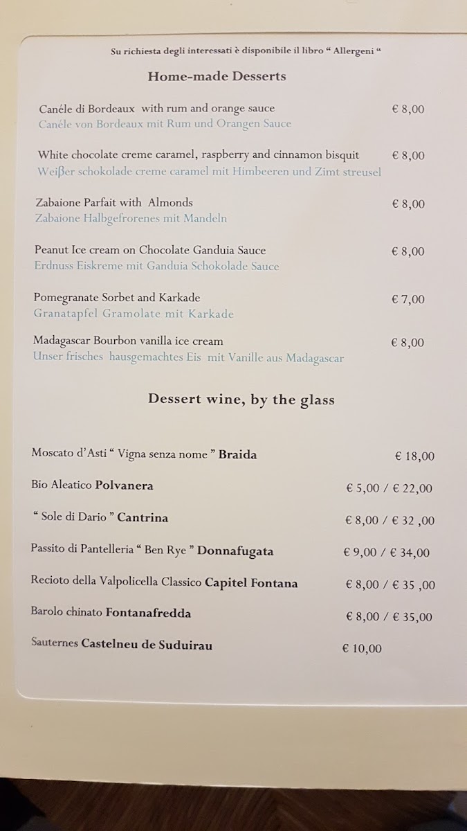 Osteria Antico Brolo Photo Menu 8