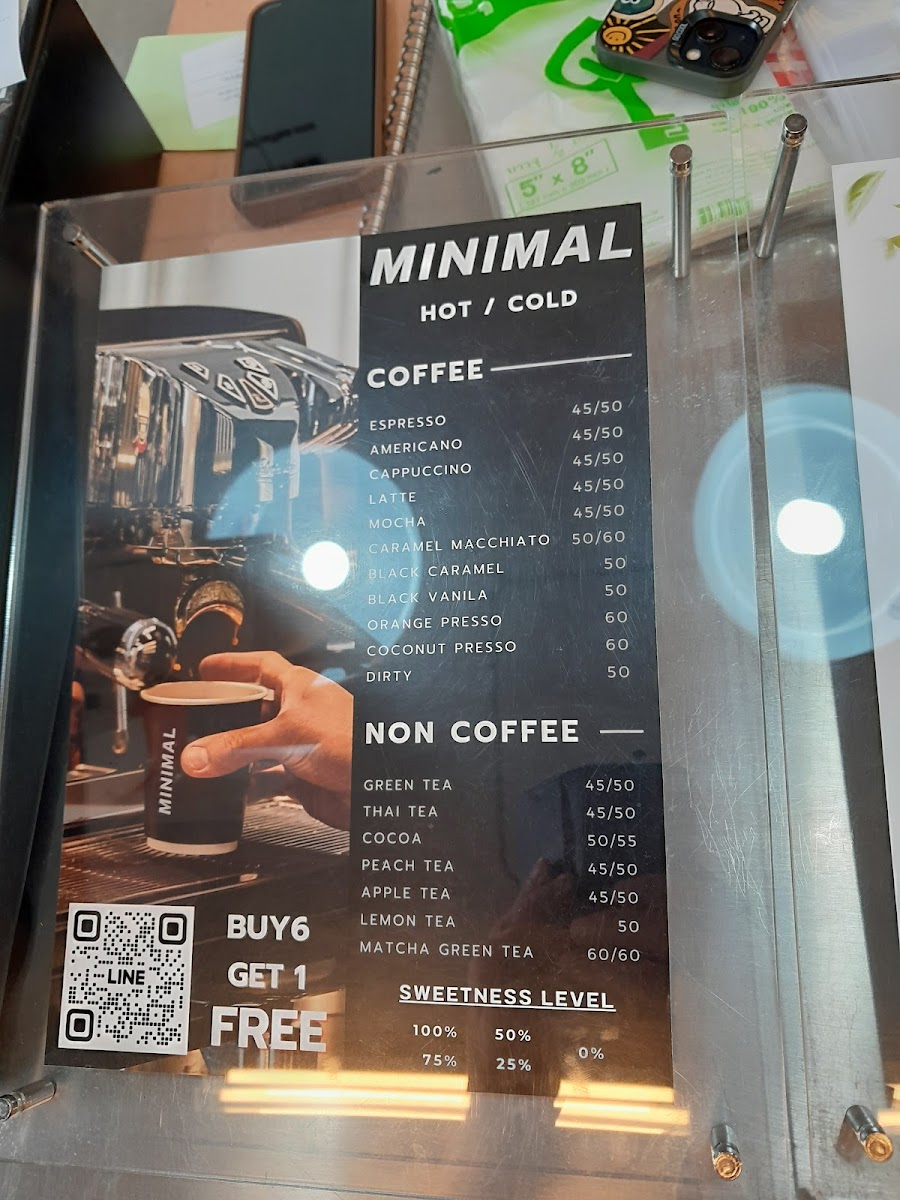 Minimal coffee Photo Menu 1