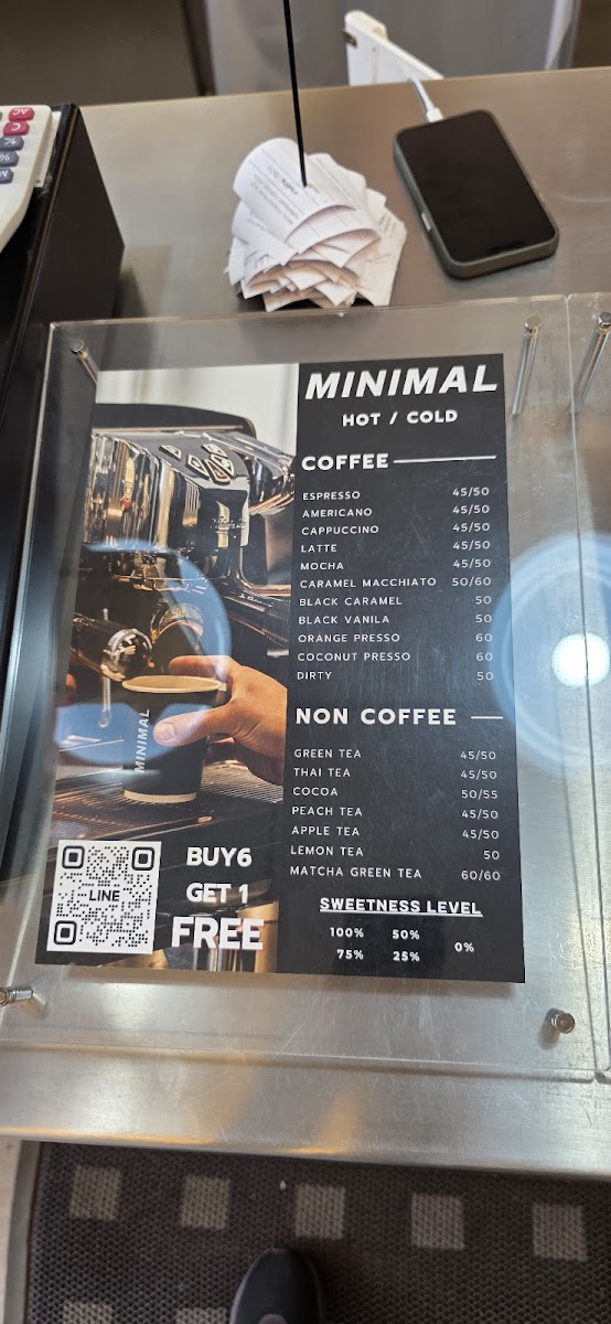 Minimal coffee Photo Menu 4