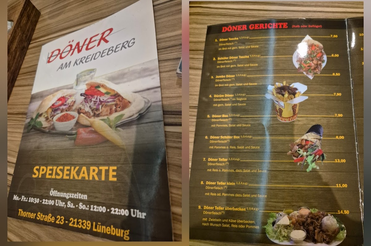 Döner Am Kreideberg Photo Menu 3