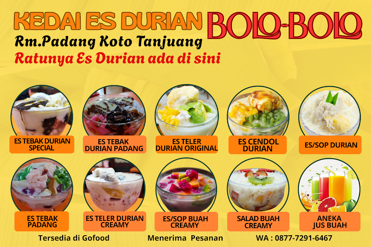 RM Padang Koto Tanjung Photo Menu 1
