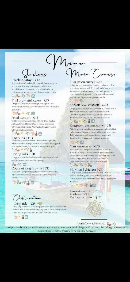 Secret Garden Restaurant Photo Menu 3