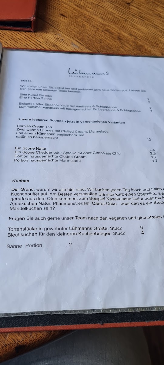 Lühmanns Teestube Photo Menu 9