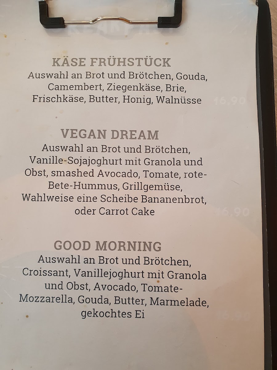 Café Gretchen Photo Menu 1