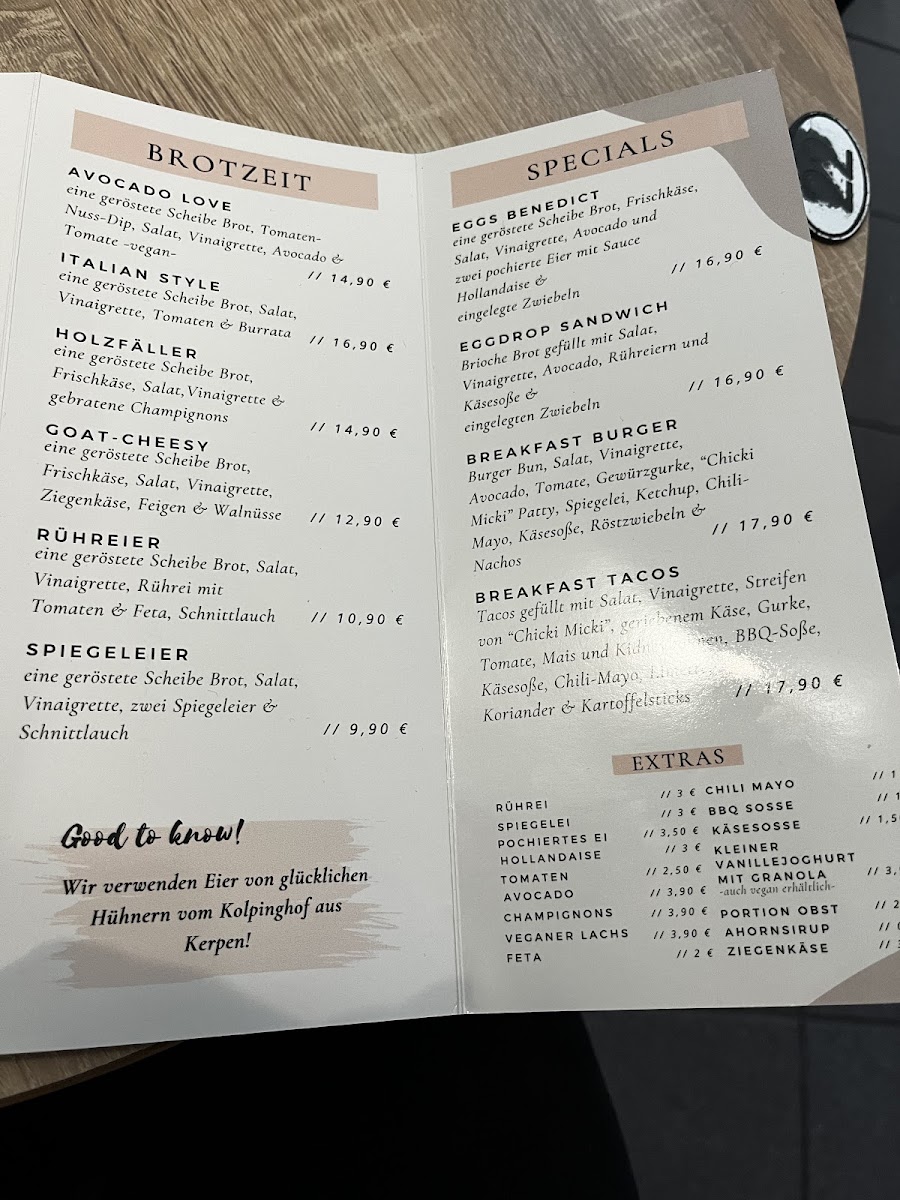 Café Gretchen Photo Menu 2