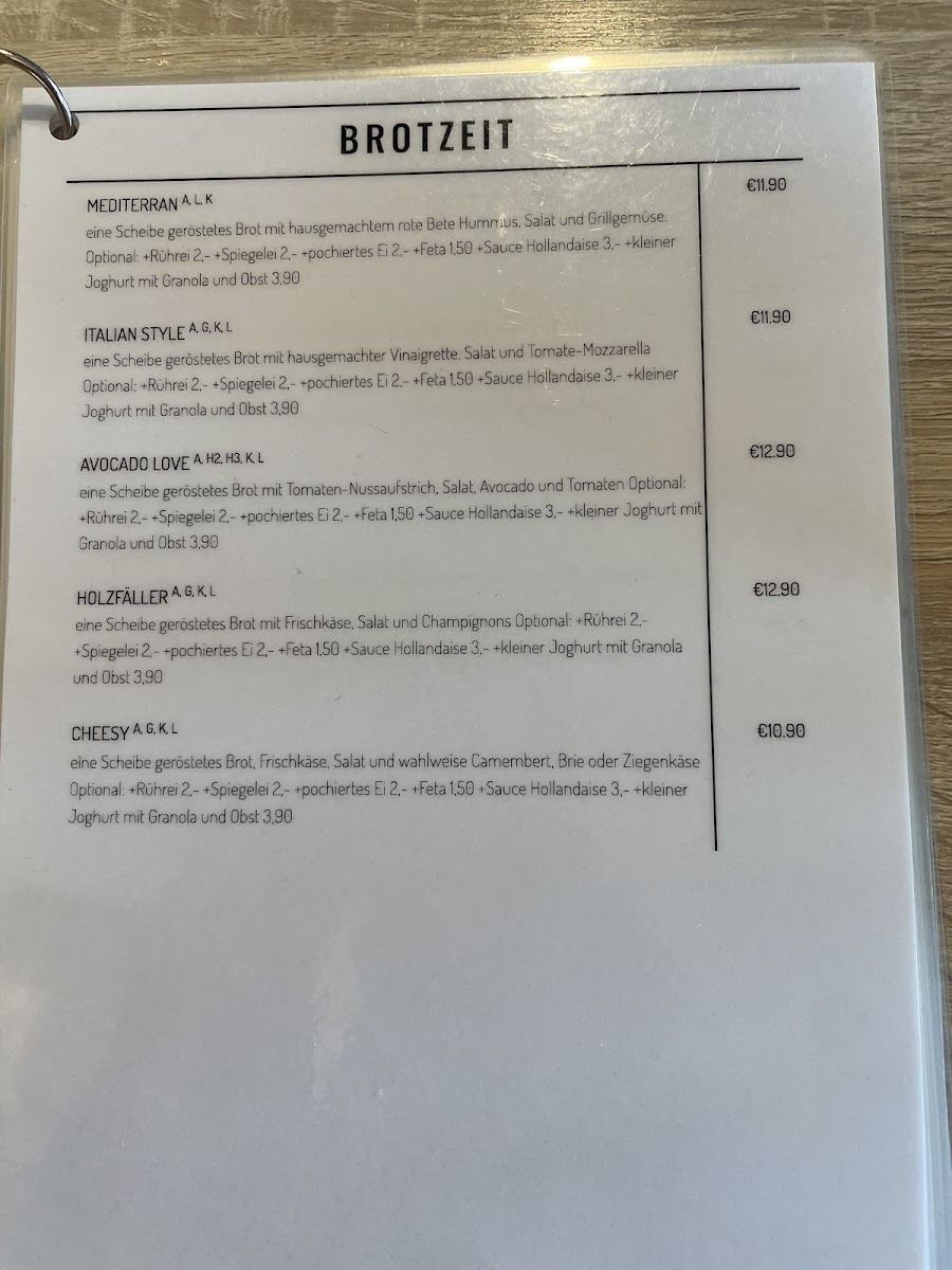 Café Gretchen Photo Menu 5
