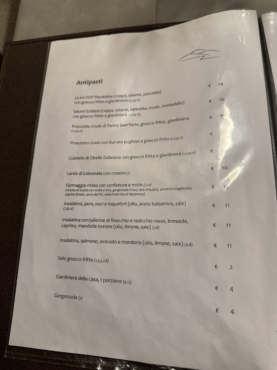 Ristorante Bellaria Photo Menu 1