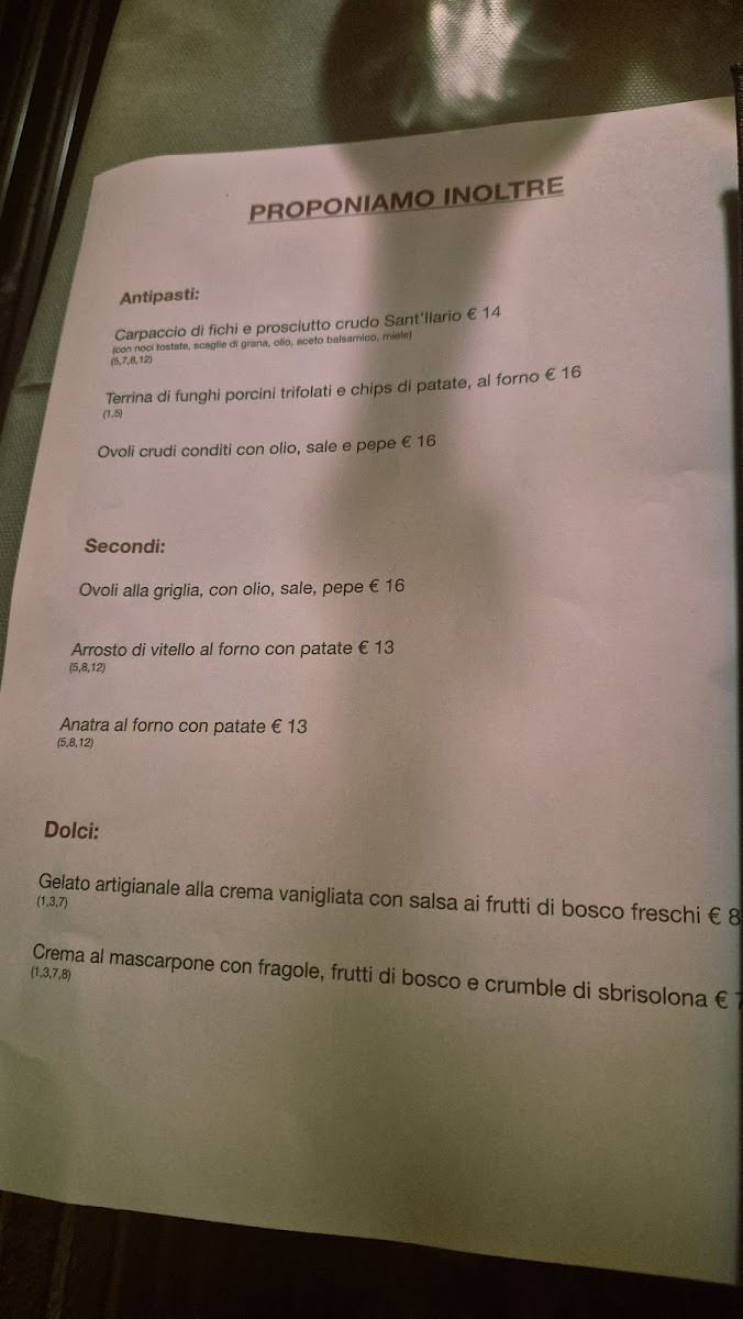 Ristorante Bellaria Photo Menu 10