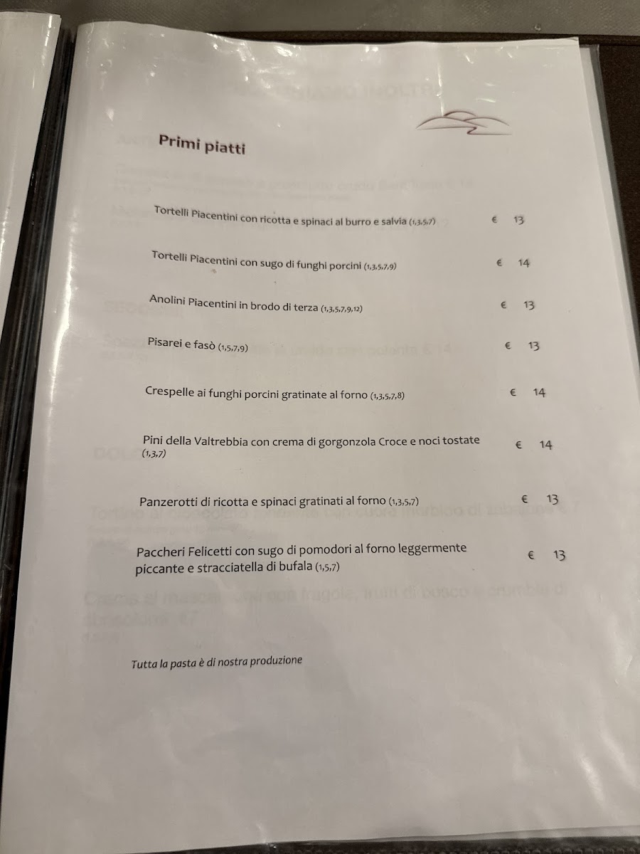 Ristorante Bellaria Photo Menu 4