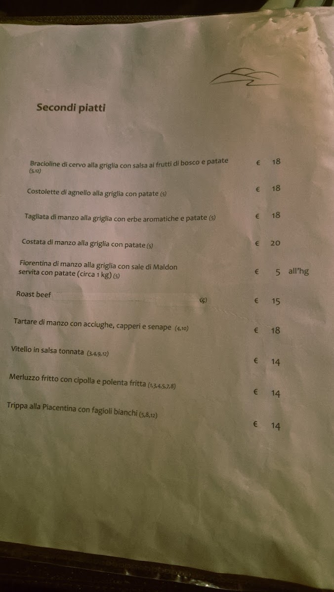 Ristorante Bellaria Photo Menu 5