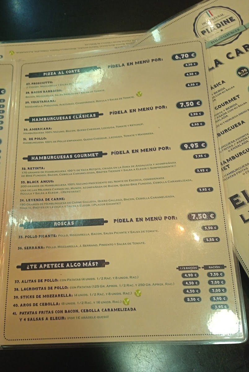 Piadine Photo Menu 4