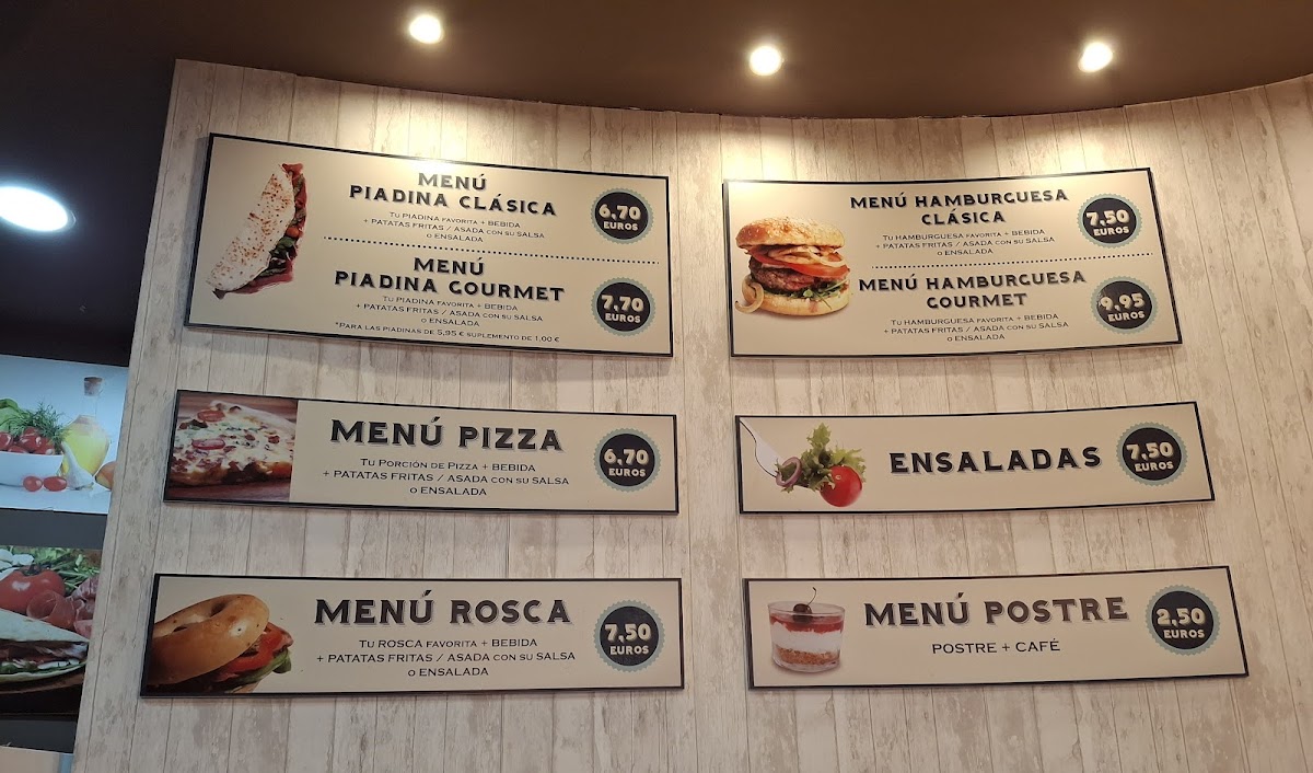 Piadine Photo Menu 8