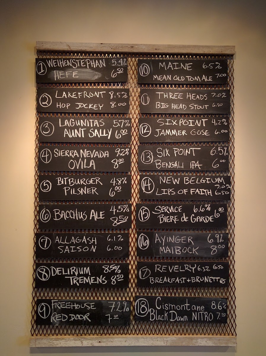 Maybank Public House Photo Menu 3