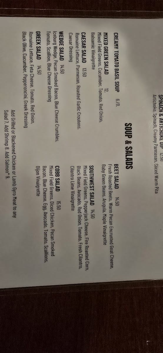 Maybank Public House Photo Menu 8