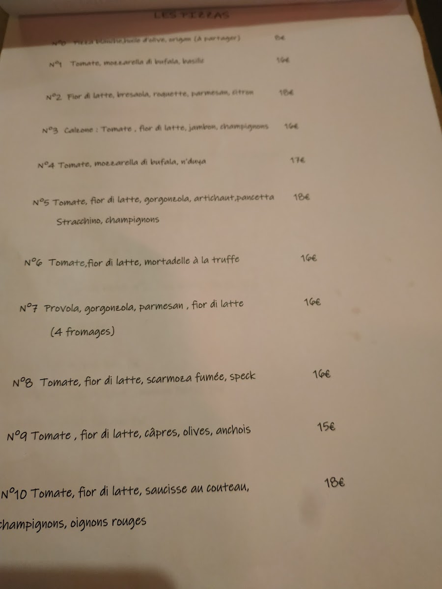 Restaurant Coinstot Vino Paris 2 Photo Menu 3