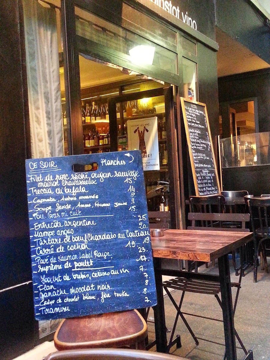 Restaurant Coinstot Vino Paris 2 Photo Menu 8