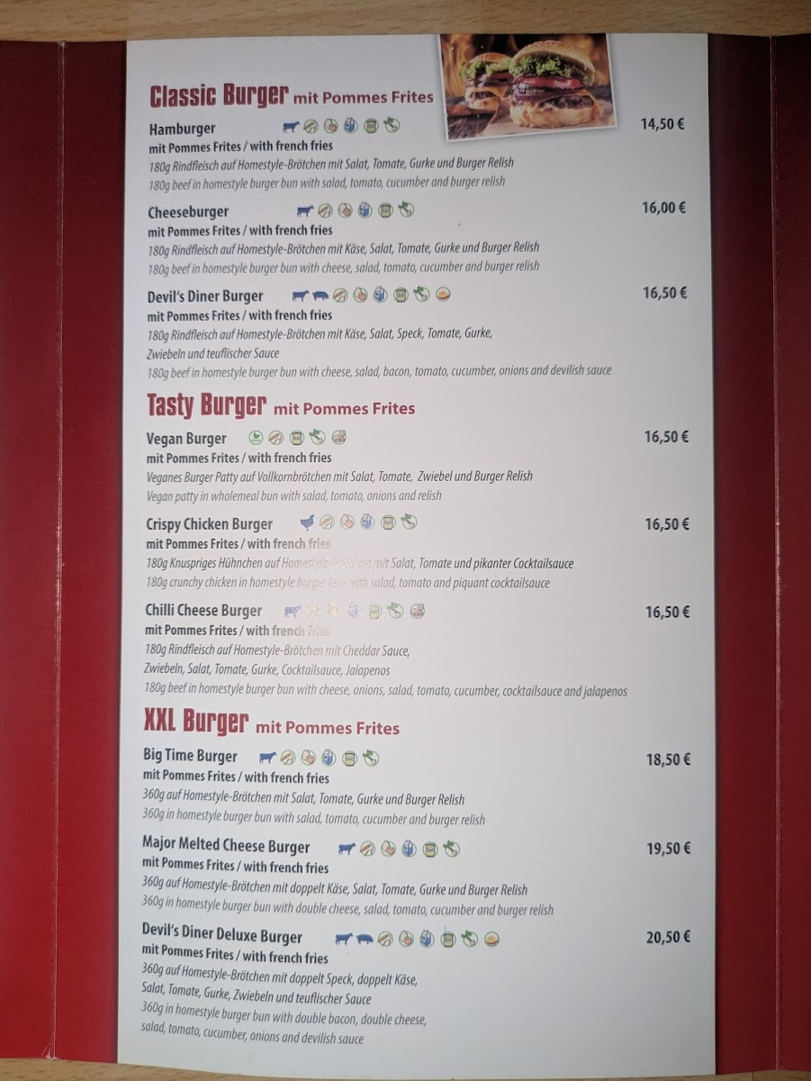 Devil's Diner Photo Menu 3